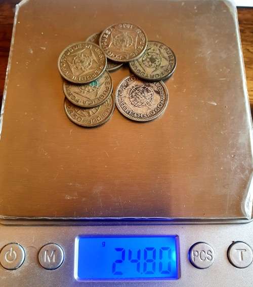 Mozambique .650 Silver coin lot