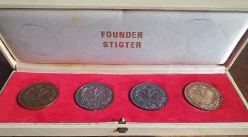1966 Finding of the OFS Numismatic society medal collection - 92.5% Silver