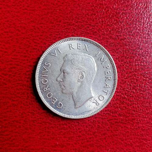 1945 Silver 2 Shillings