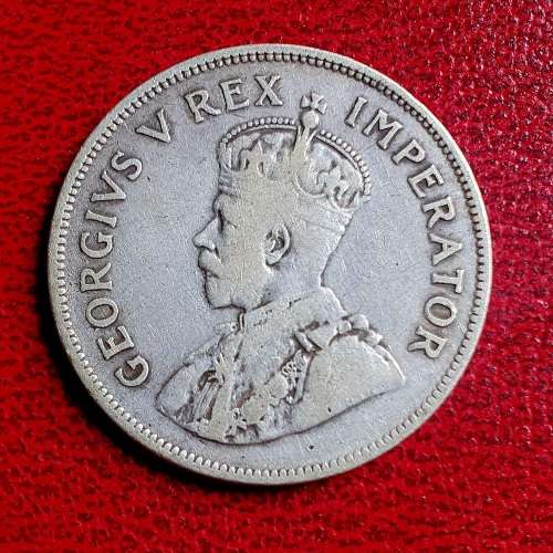 1933 Silver Half Crown - Low mintage