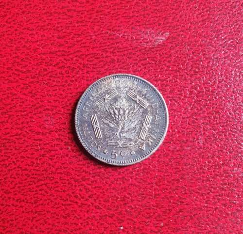 1963 Silver 5c