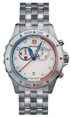 Wenger Men's 7083 AquaGraph Tide Swiss Watch