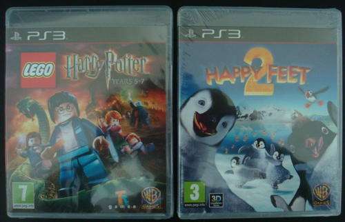 Crazy R1 Auction for Two PS3 Games - Lego Harry Potter & Happy Feet Two