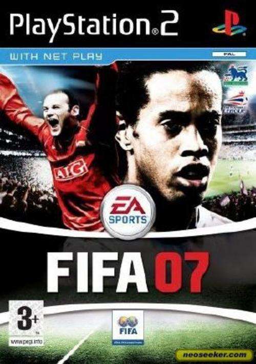 FIFA 07 (PS2, PlayStation2, Soccer)