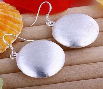 High quality silver earrings,wholesale fashion jewelry