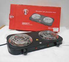 2000W Glory Hot Plate Stove - 2 Spiral Stoves