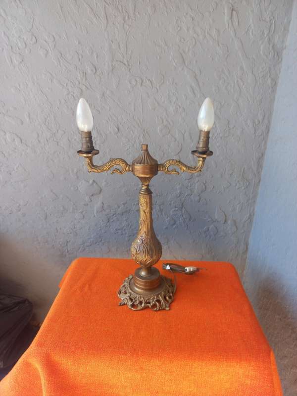 Big Brass Lamp