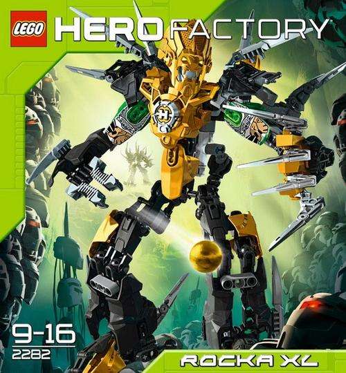Genuine Lego Hero Factory - Rocka XL