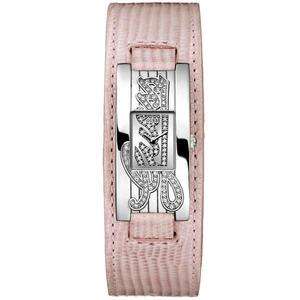 Guess - Mini Autograph / Silver dial / Pink leather cuff