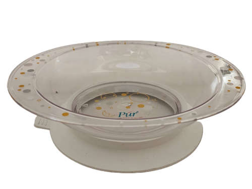 Pur Baby Plate With Suction Ring 4+ Months