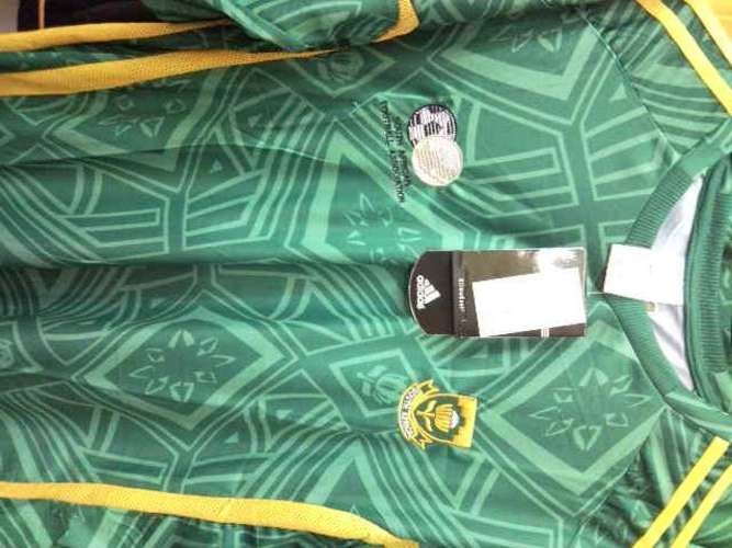 WOMENS SOUTH AFRICA ( BAFANA BAFANA ) KIT - GREEN