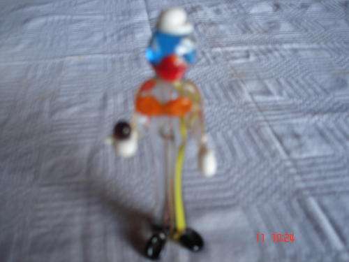 murano clown ( H ) 11 cm