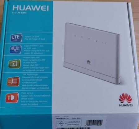 Huawei LTE CPE B315 WIFI Router + Back Up Battery Combo