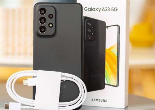 Samsung A33 5G Awesome Black in Colour (Good As New) Dual SIM