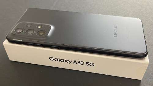 Samsung A33 5G Awesome Black in Colour (Good As New) Dual SIM