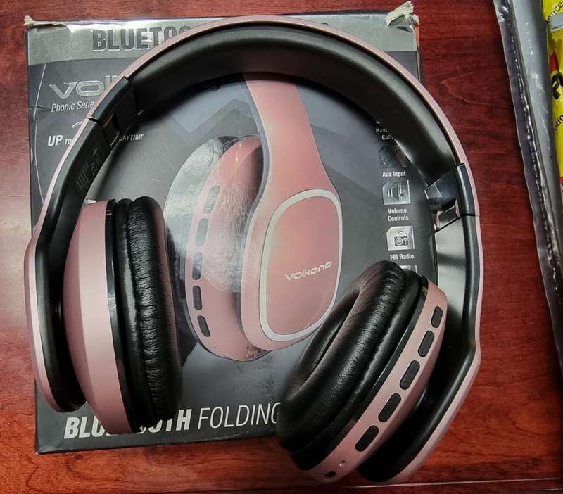 Volkano Phonic Series Headphones-Rose Gold