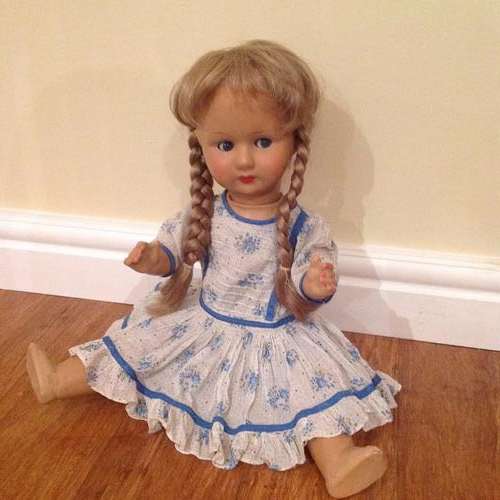Paper Mache Doll