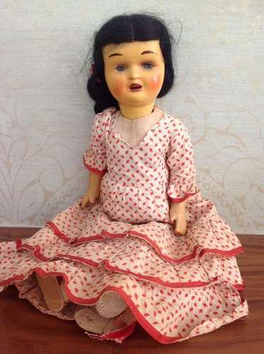 Paper mache' Doll
