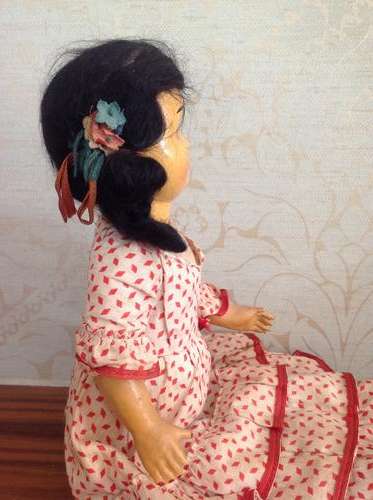 Paper mache' Doll