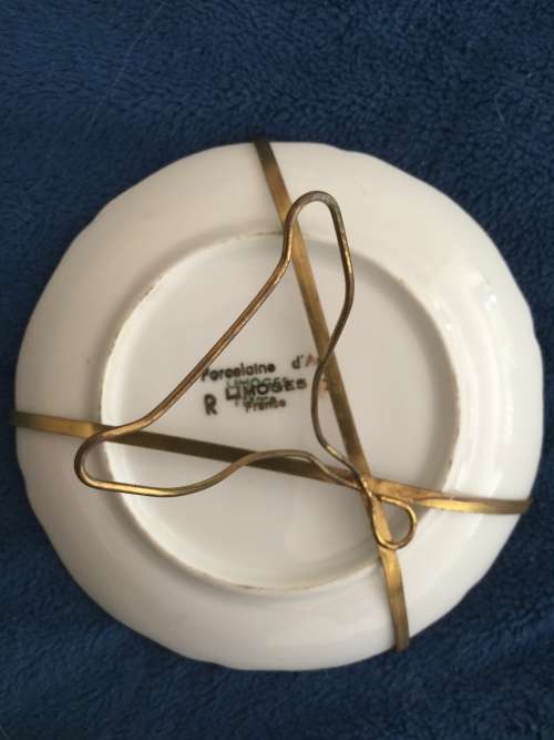 Limoges Porcelain d'Art RP Small Plate