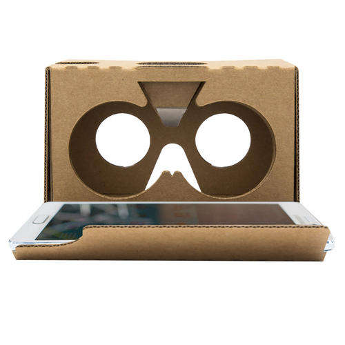Google Cardboard V2.2  Supports up to 6" phones, 37mm Lenses, Touch screen trigger. MADE IN SA