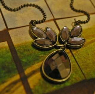 Brown crystal like pendant