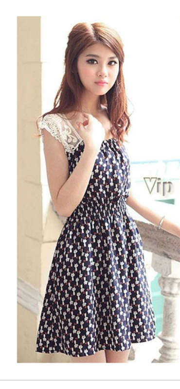 Meow! Adorable Kitty lace dress.*SALE