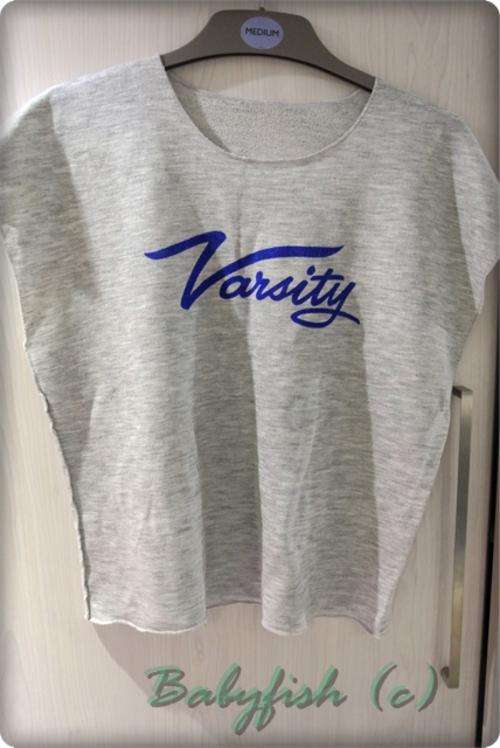 Varsity vest top