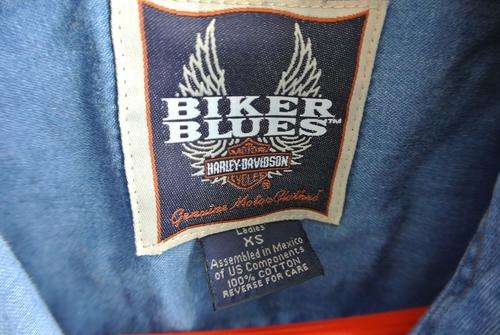 Harley Davidson (Authentic) cotton button up top