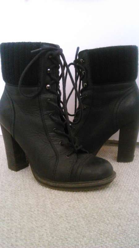 Genuine leather Aldo boots size 3