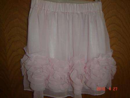 Baby doll pink ballerina type skirt
