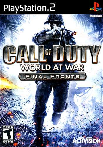CALL OF DUTY WORLD AT WAR PS2