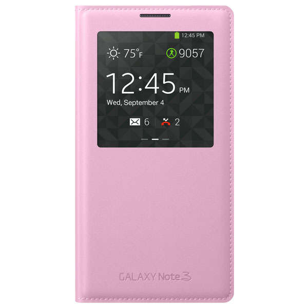 SAMSUNG NOTE 3 NEO S VIEW COVER PINK