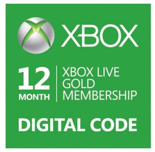 XBOX LIVE 12 MONTH MEMBERSHIP