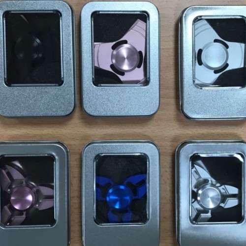 FIDGET SPINNER METALLIC VARIOUS COLOURS