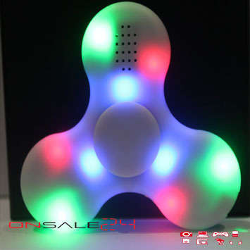 FIDGET SPINNER LED BLUETOOTH SPEAKER