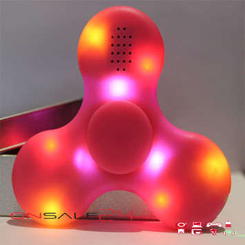 FIDGET SPINNER LED BLUETOOTH SPEAKER