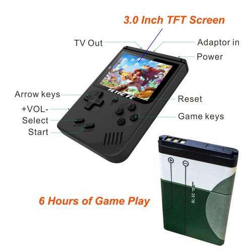 8-BIT Retro Portable Game Console