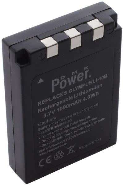 DMK Power Li-10B Replaces Olympus Battery 1090mAh for Li-10B