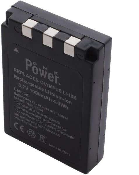 DMK Power Li-10B Replaces Olympus Battery 1090mAh for Li-10B