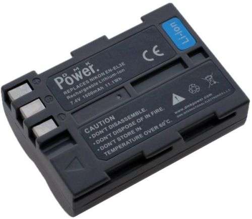 DMK EN-EL3E 1 X Battery for Nikon D700 D300 D90 D80