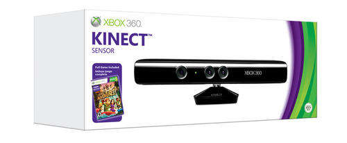 Kinect Xbox 360 + 2 Games