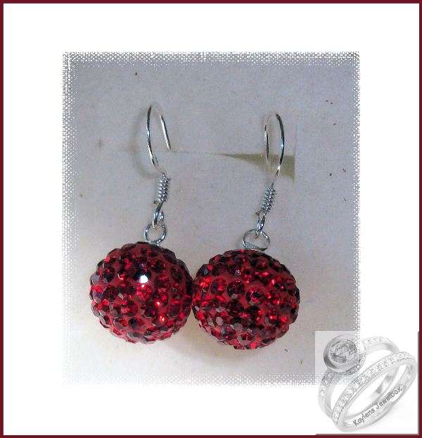 ***R699***HIGHLY FASHIONABLE SILVER GLITTER BALLS, HOOP EARRINGS!!