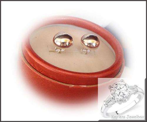 ***PERFECT AFFORDABLE GIFT ON MOTHERSDAY: STUNNING 925 STERLING SILVER BUTTON EARRINGS