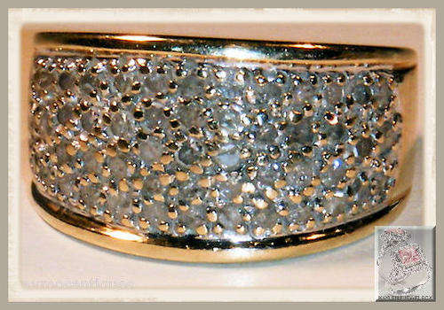 ***R30575***SCHICK: 9CT YELLOW GOLD 1.00 CARAT DIAMOND LADIES RING SIZE M