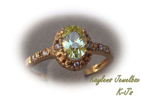 ***R14 845*** BEAUTIFUL 9CT GOLD LEMON TOPAZ SOLITAIRE RING - O
