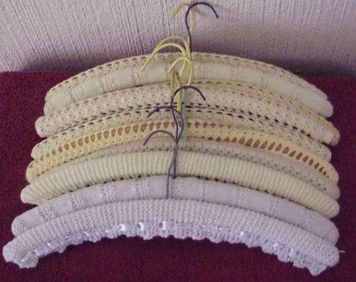 Crochet and Knitted Hangers