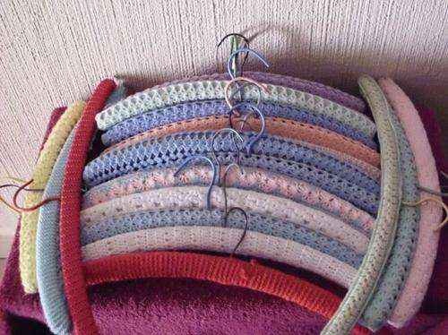 Crochet and Knitted Hangers