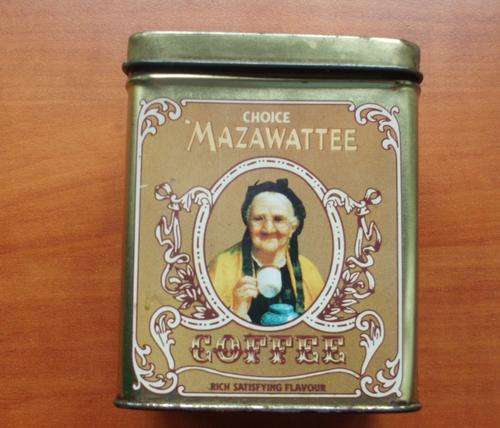 Old Mazawattee Coffee Tin