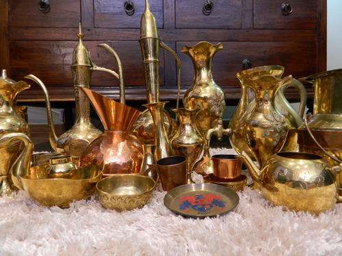 HUGE LOT !!! COPPER AND BRASS !!!
